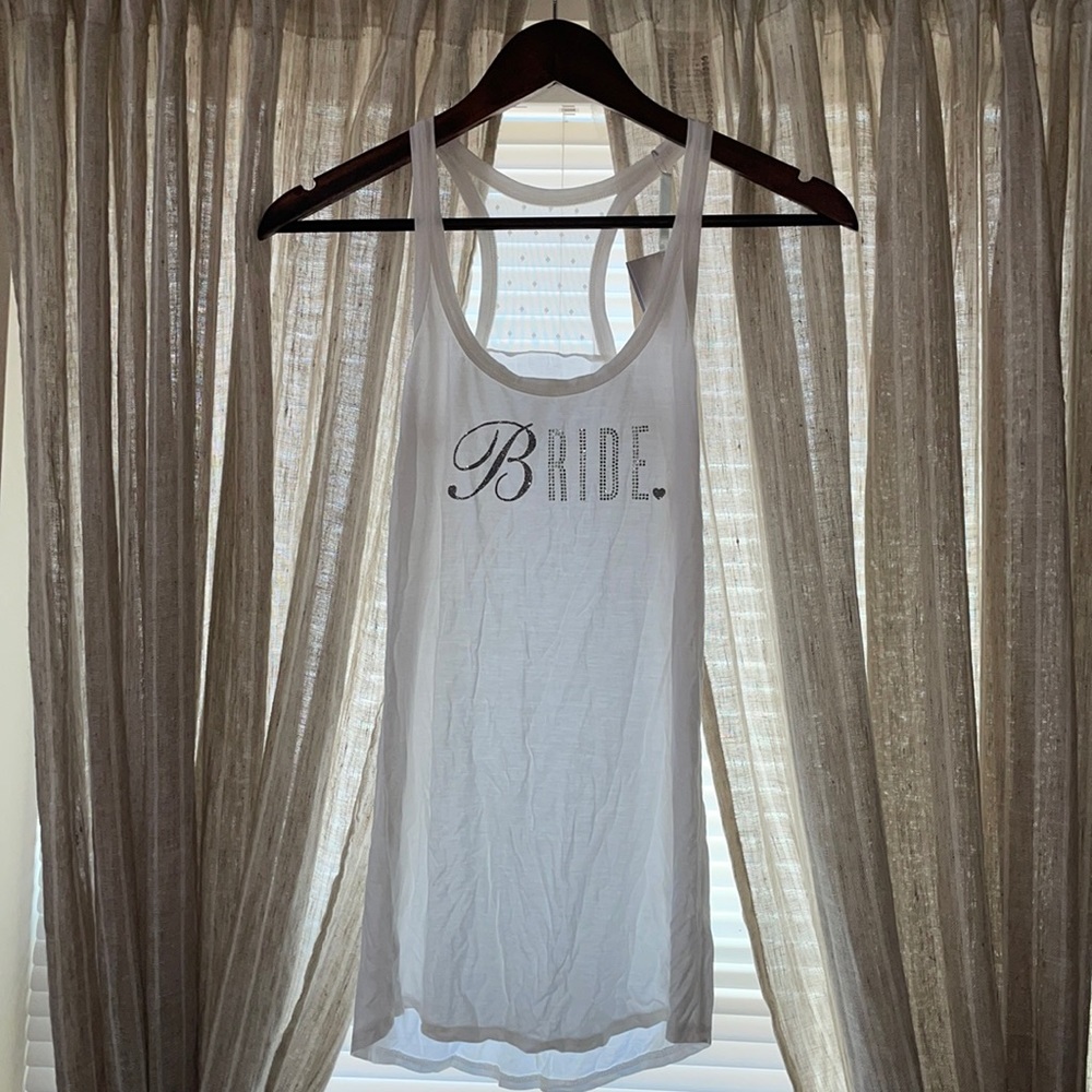 Victoria Secret VS bride bridal tank top